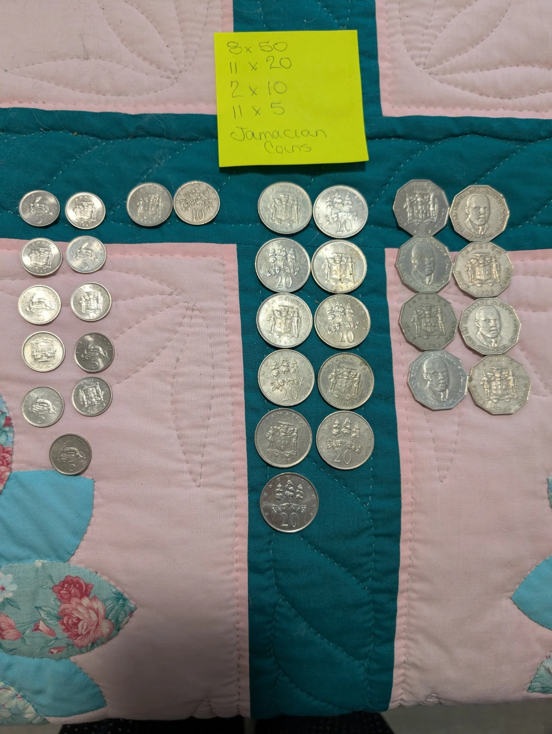 Collection of Jamaican Coins