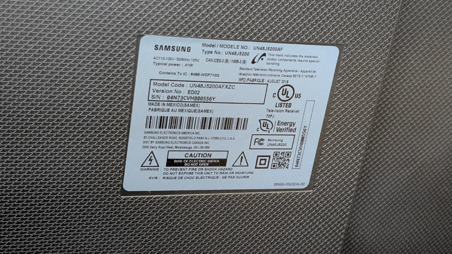 Samsung 48" Smart TV UN48J5200AFXZC - photo 2