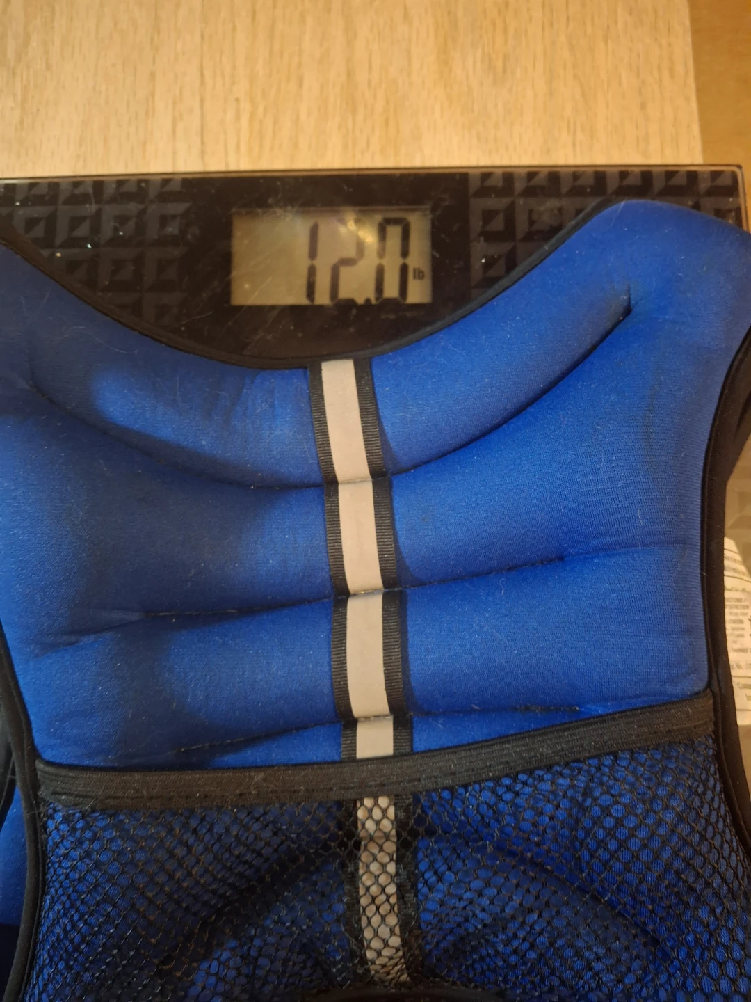 Blue Weighted Vest 12 lbs - photo 2