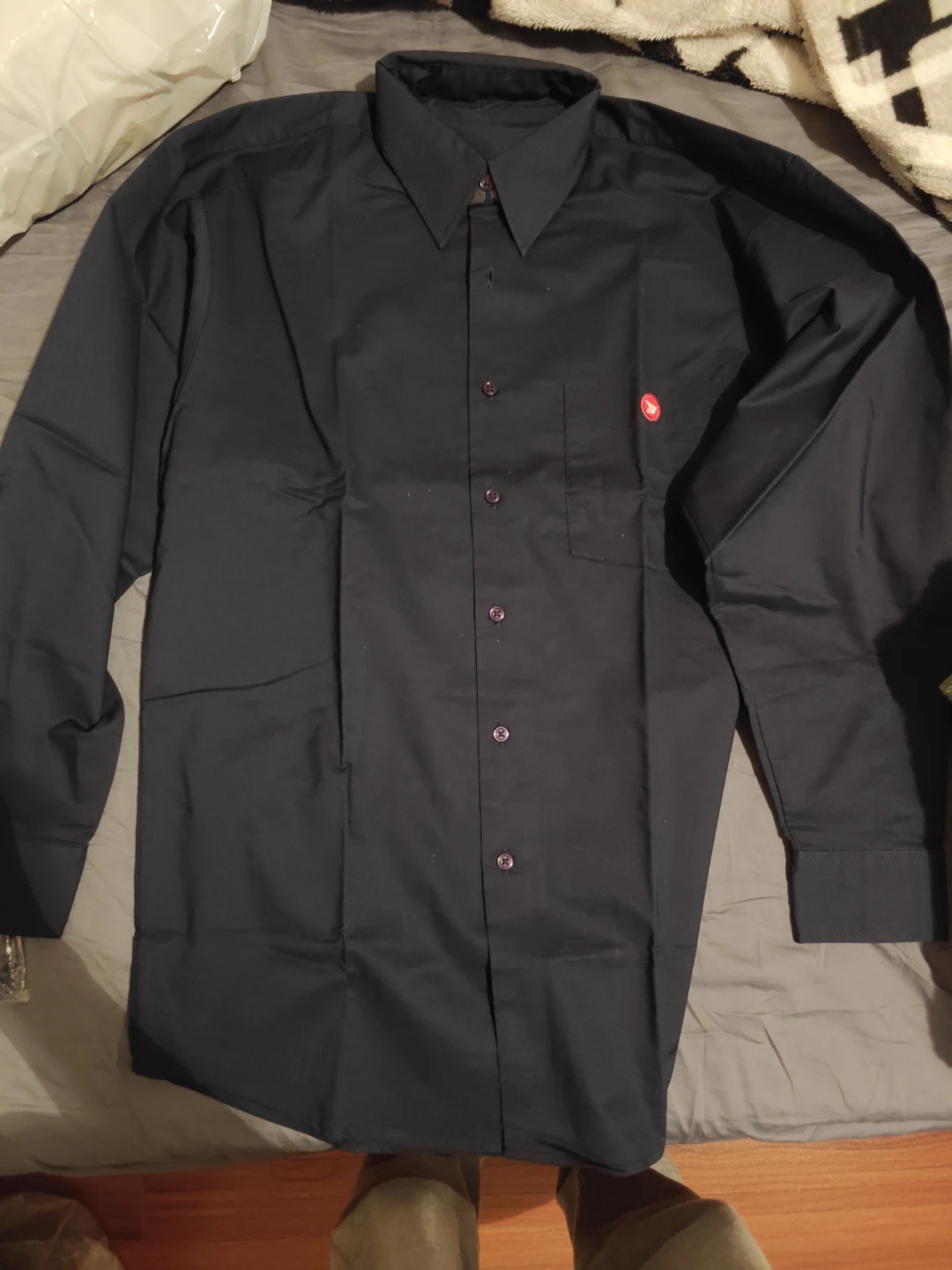 Long Sleeve Button-Up Shirt - photo 2