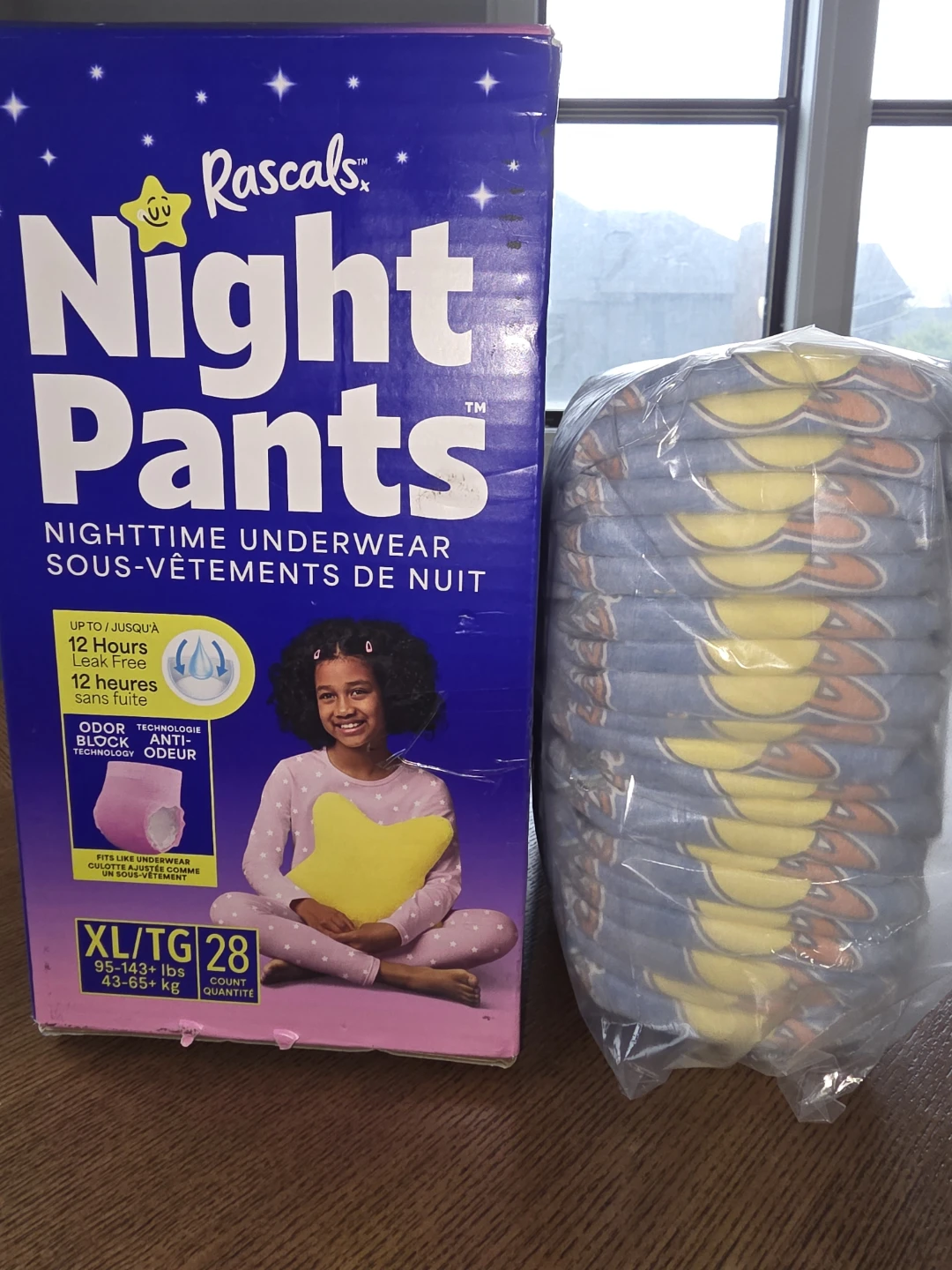 Rascals Night Pants XL/TG - 28 Count
