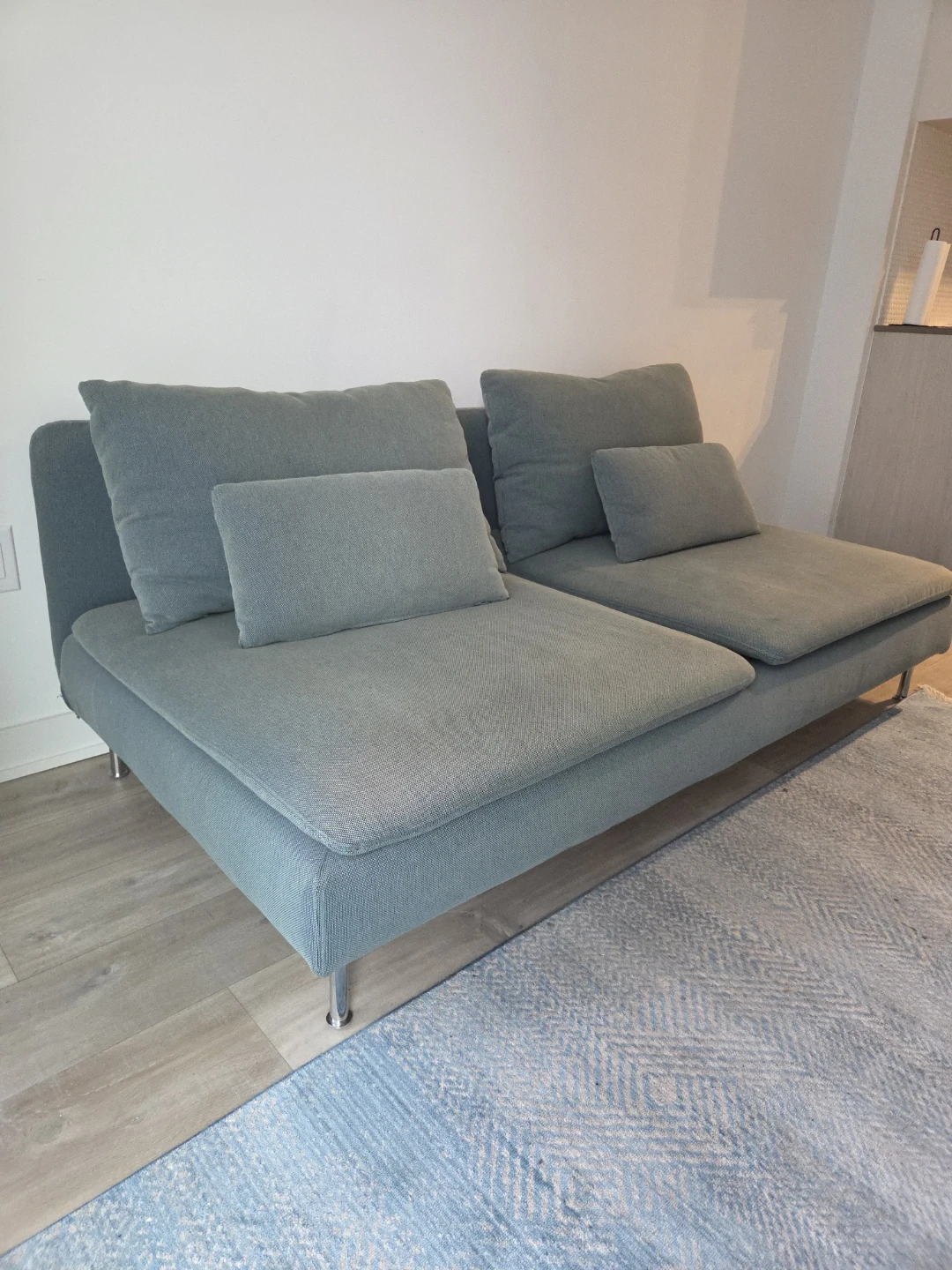 IKEA SÖDERHAMN sofa with Pillows - photo 3
