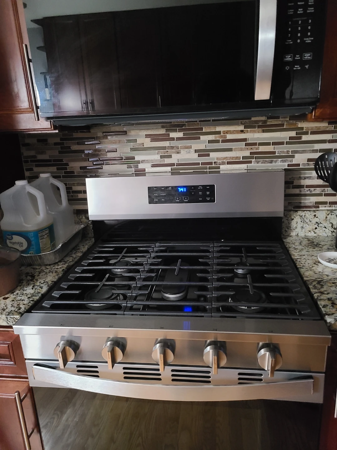Stainless Steel Gas Range