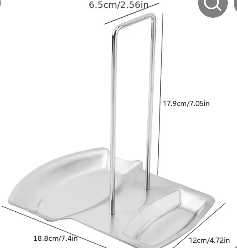Stainless steel pot lid rack - photo 2