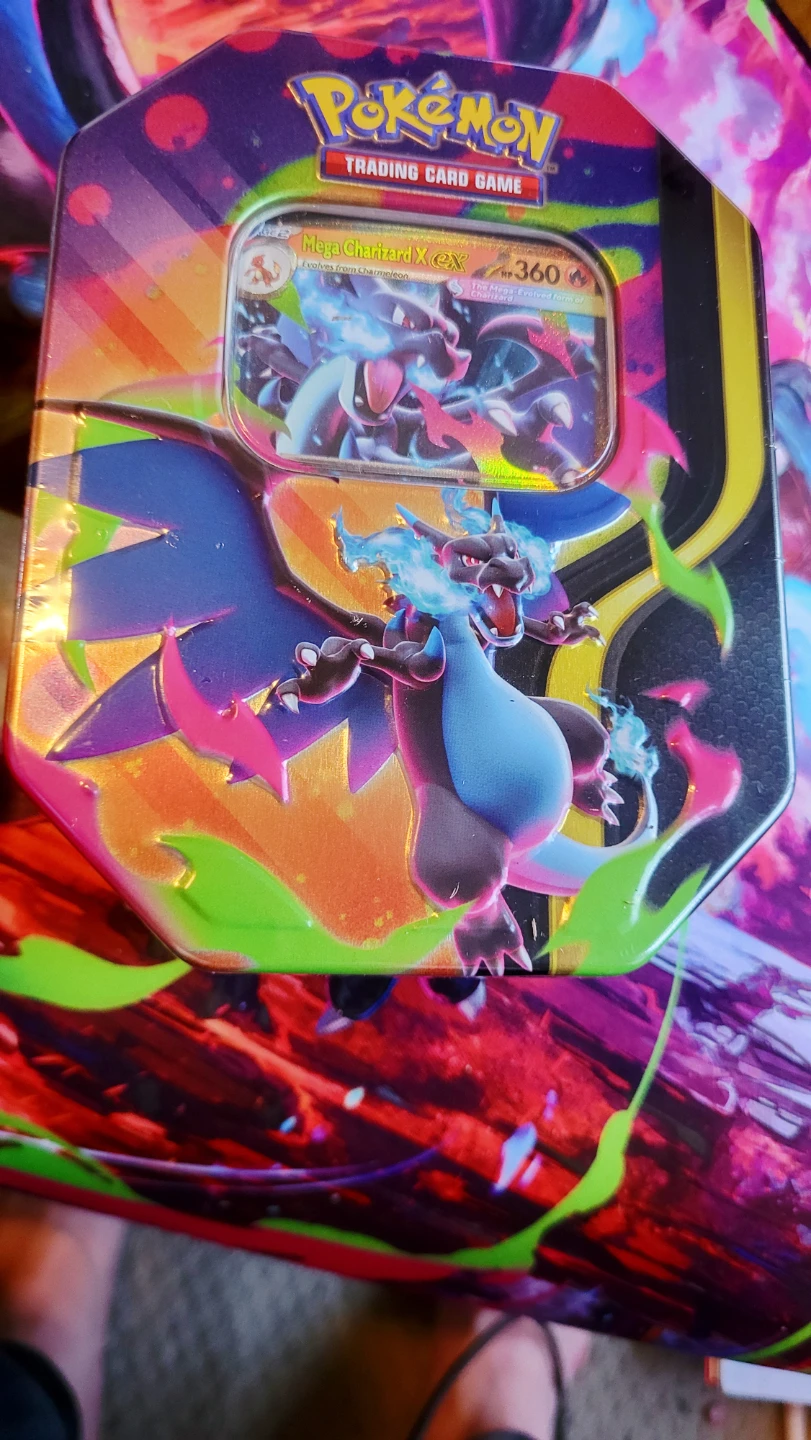 Pokemon Trading Card Game Mega Charizard EX Tin