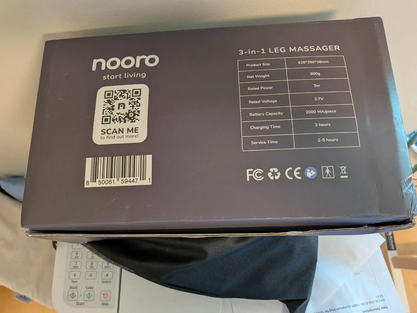 Nooro 3-in-1 Leg Massager - photo 2