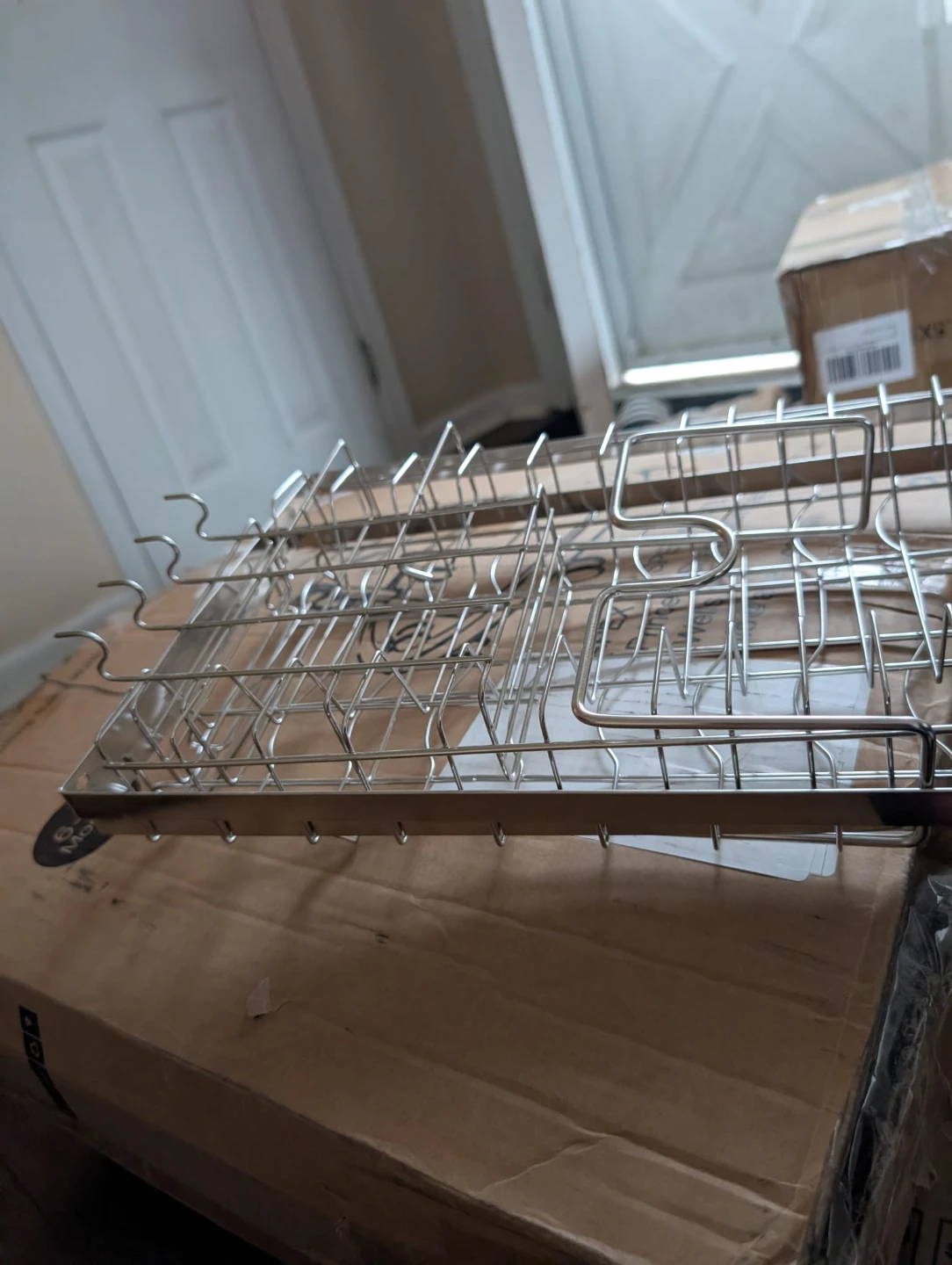 Brand New>> Stainless steel Silver color 2-Tier Dish Rack - photo 5