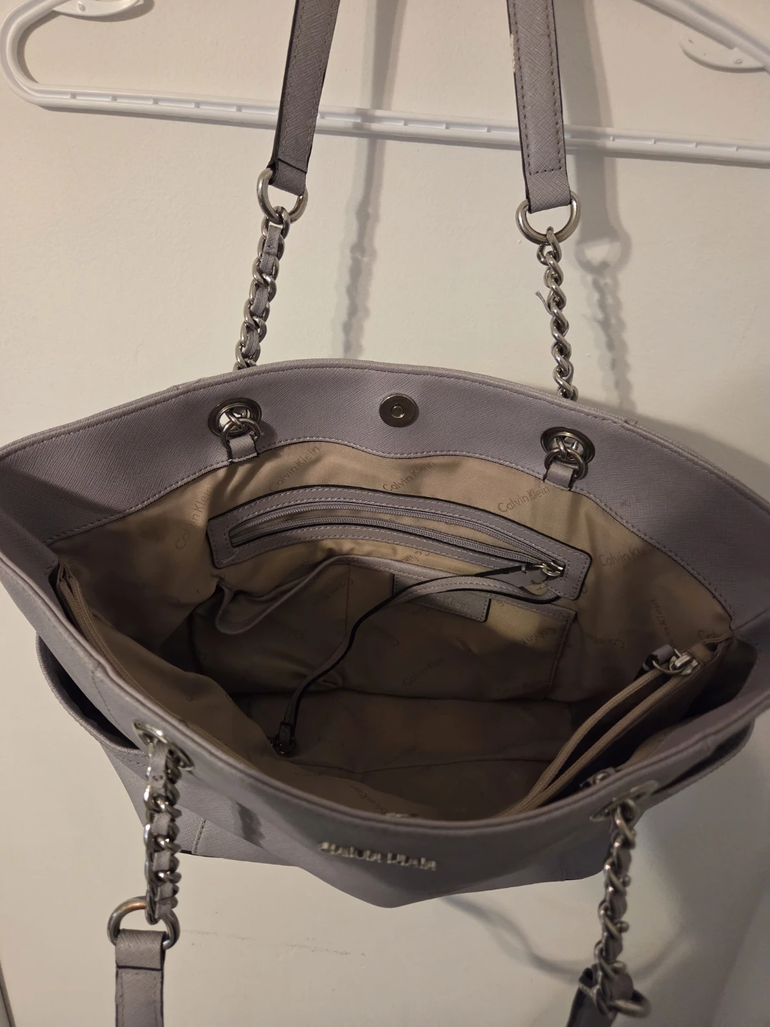 Calvin Klein Grey Tote Bag $30 - photo 2