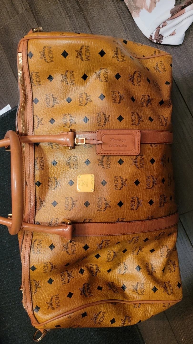 MCM Heritage Collection duffle bag