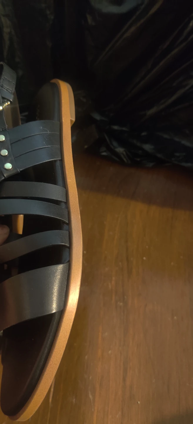 Cole Haan Black Strappy Leather Sandals - photo 5