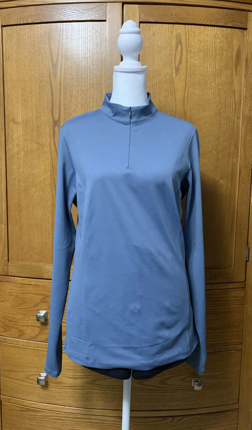 TKEQ The Shop Women's XL 1/4 Zip Pullover Top