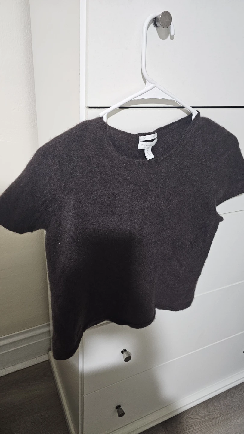 Charter Club Short Sleeve Sweater