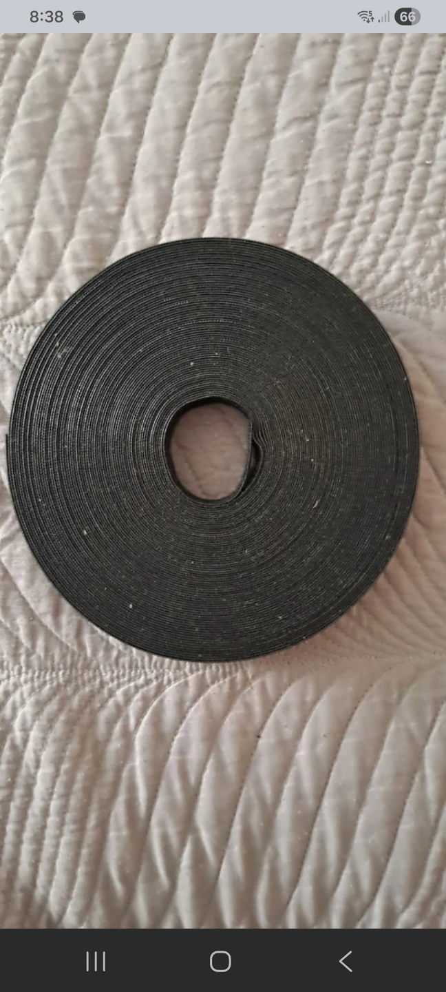 Velcro Black Double-Sided Hook and Loop Straps