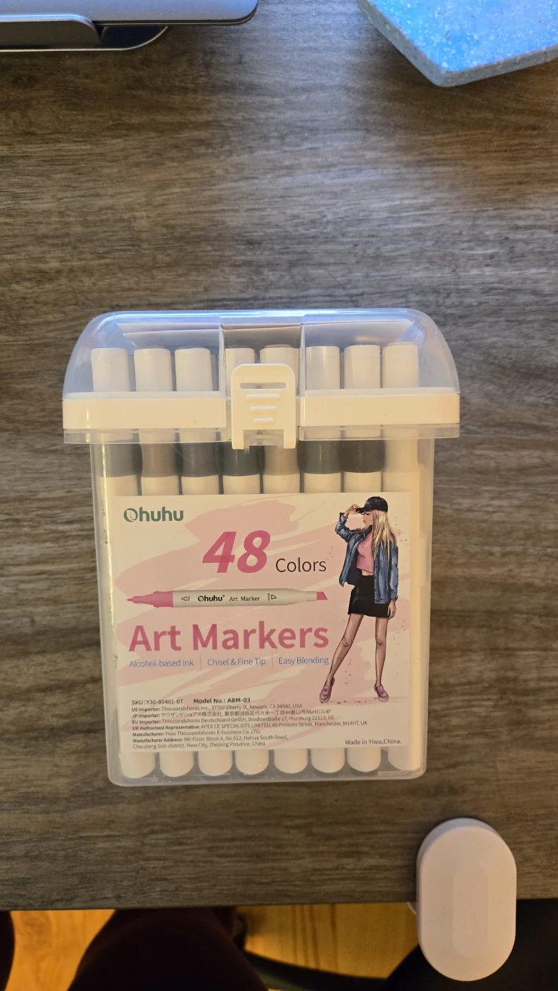 Ohuhu 48-Color Art Markers Set - photo 2
