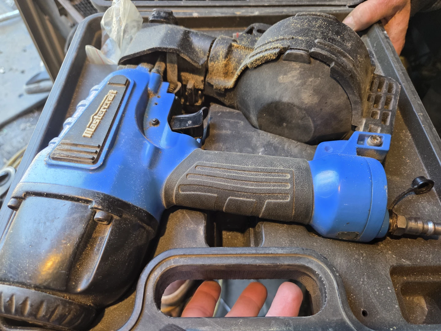 Mastercraft Coil Nailer with Case