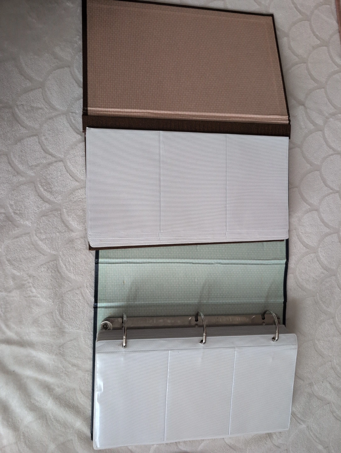 Two Photo Albums - Blue and Brown - photo 2