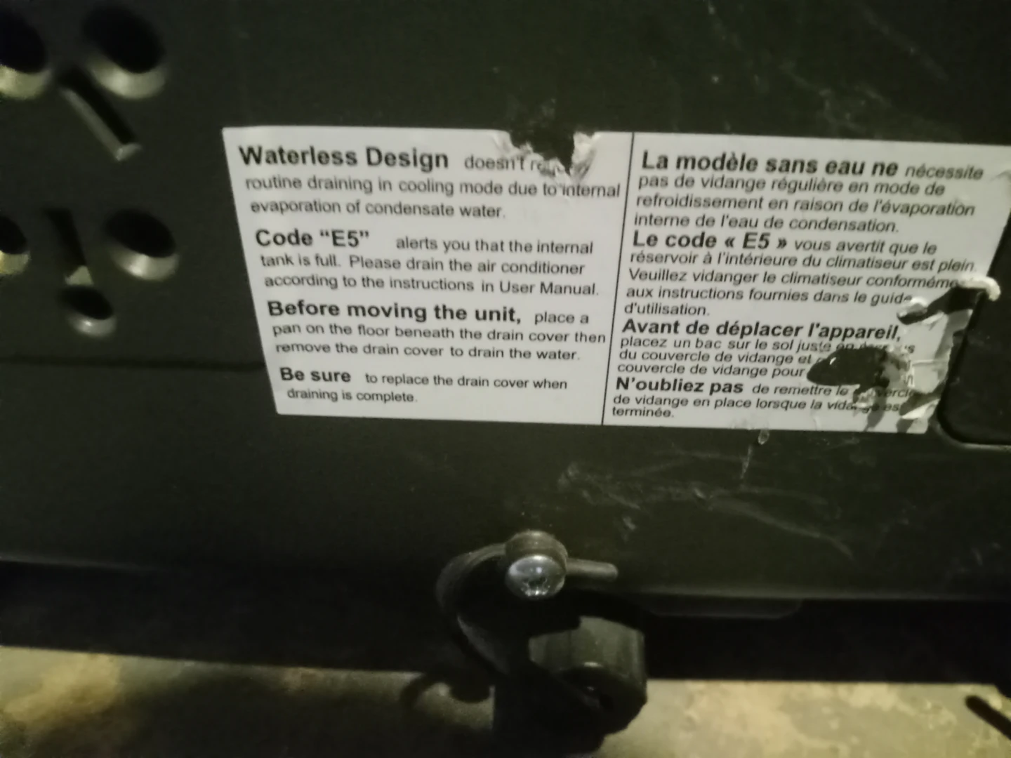 Hisense AP70020HR1GD Portable Air Conditioner - photo 5