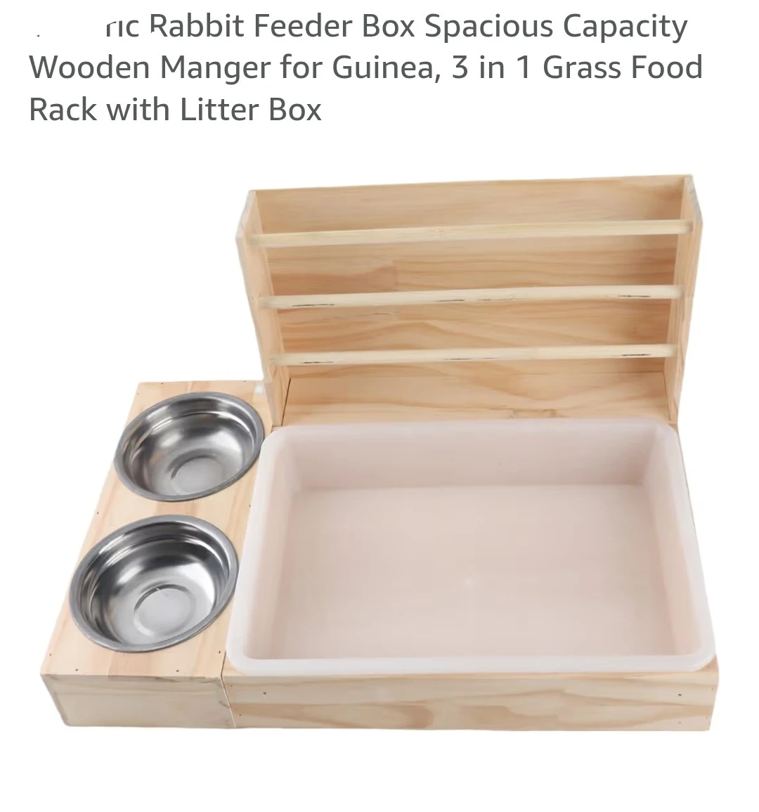 3in1 rabbit/small pet feeder*new*