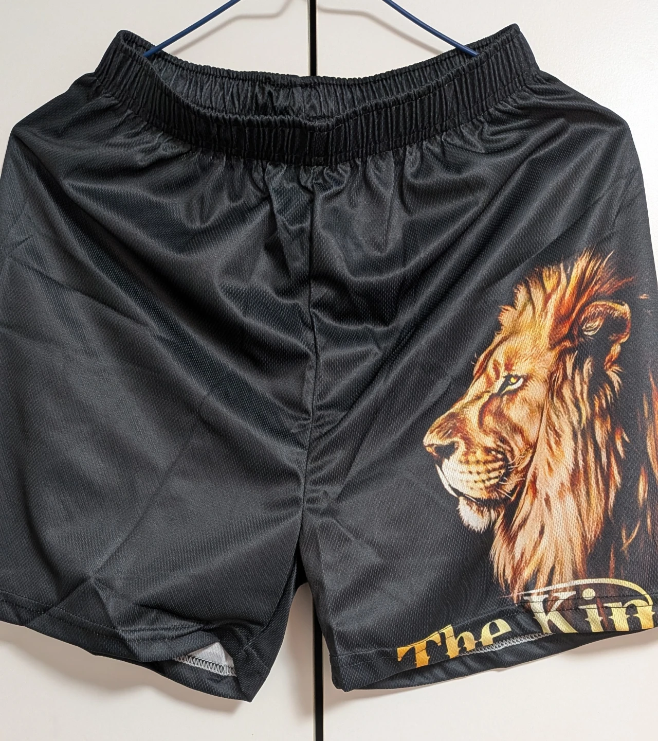 The King Lion Print T-Shirt and Shorts Set - photo 2