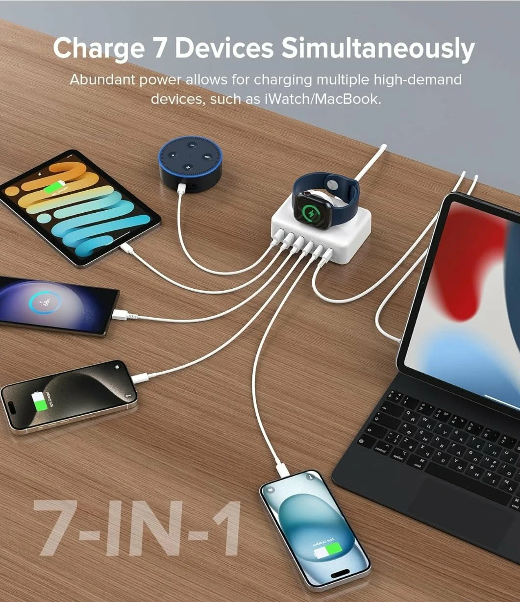 GaN USB C Charging Station - photo 3