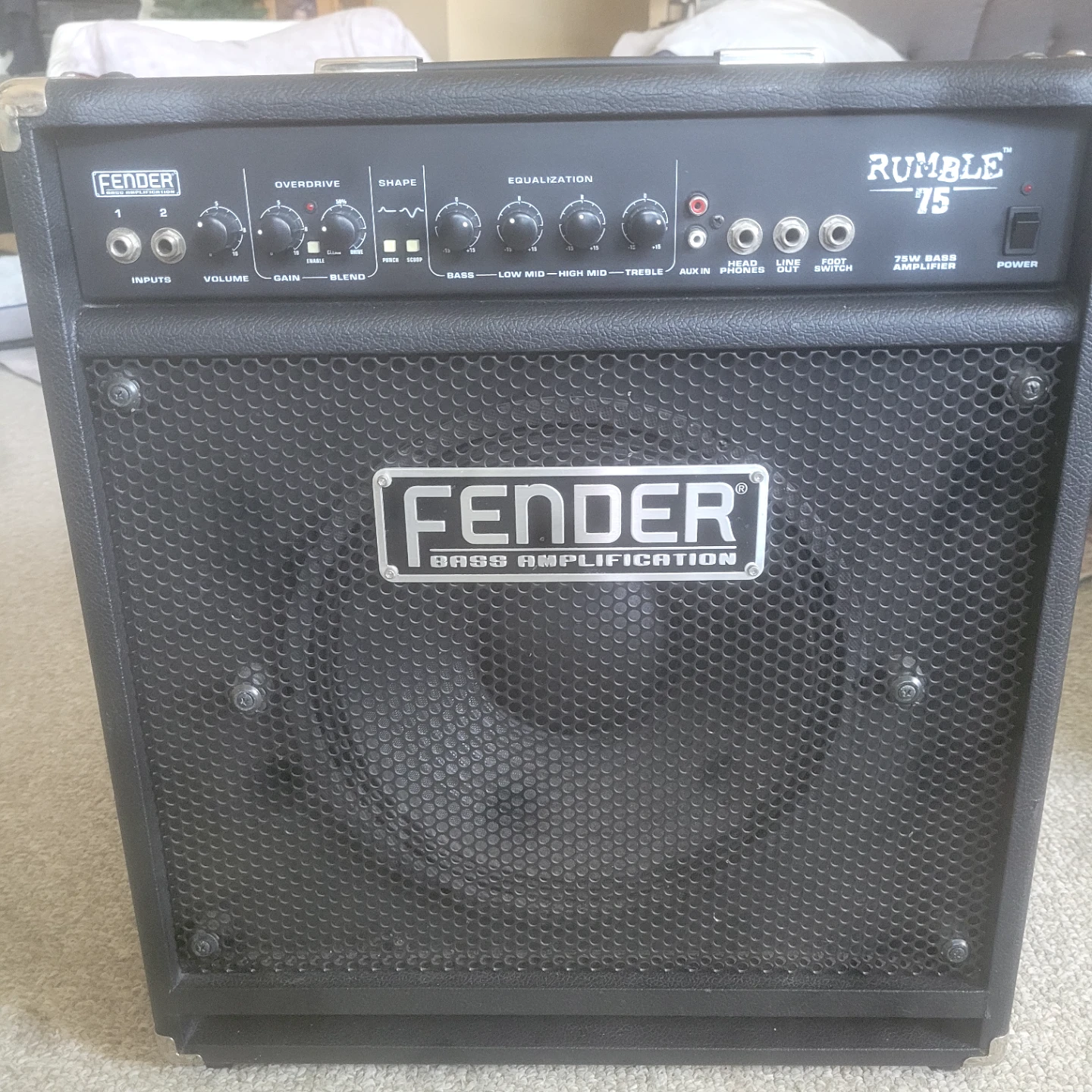 Fender Rumble 75 75W Bass Amplifier
