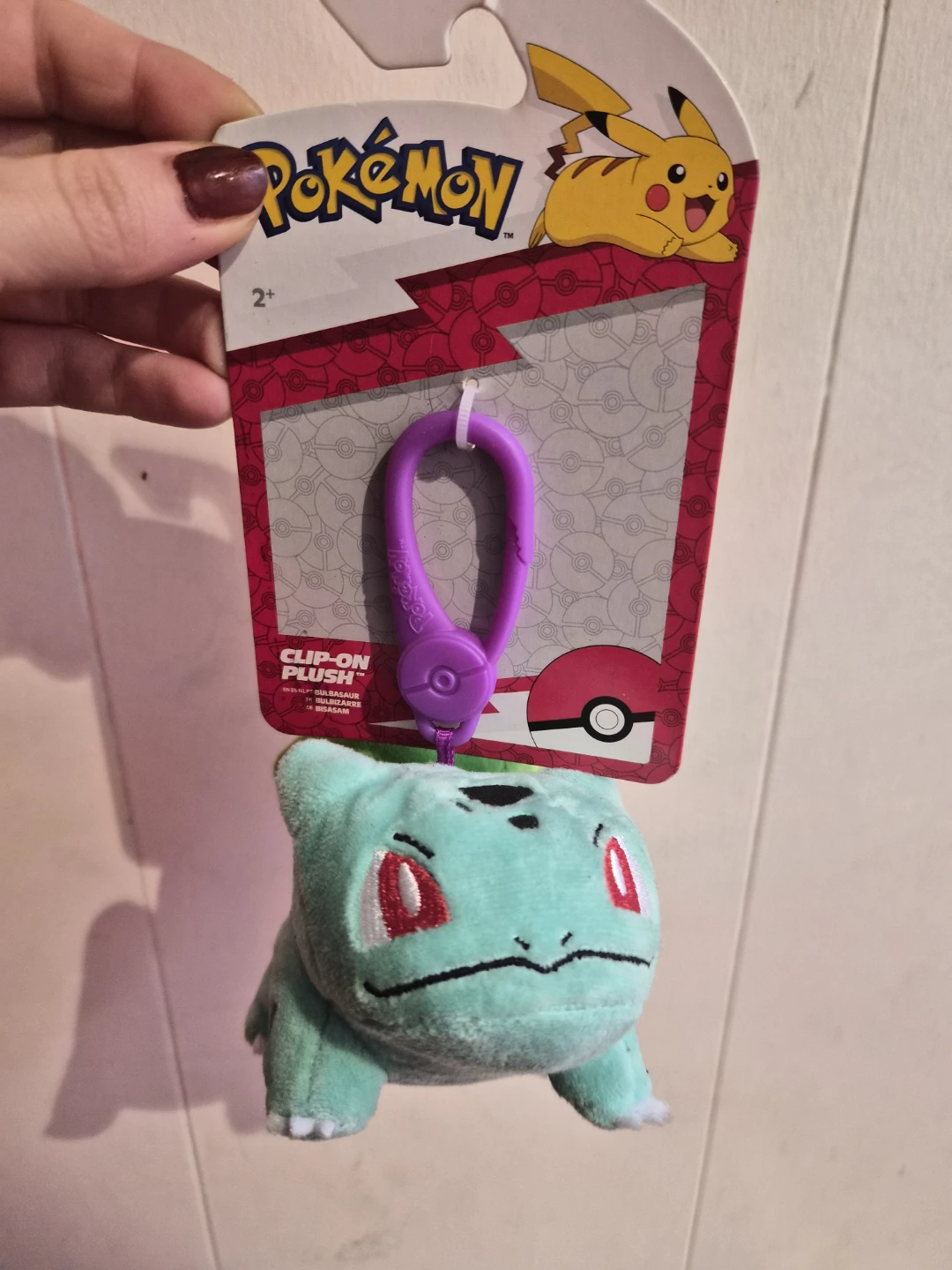 Pokémon Bulbasaur Clip-On Plush