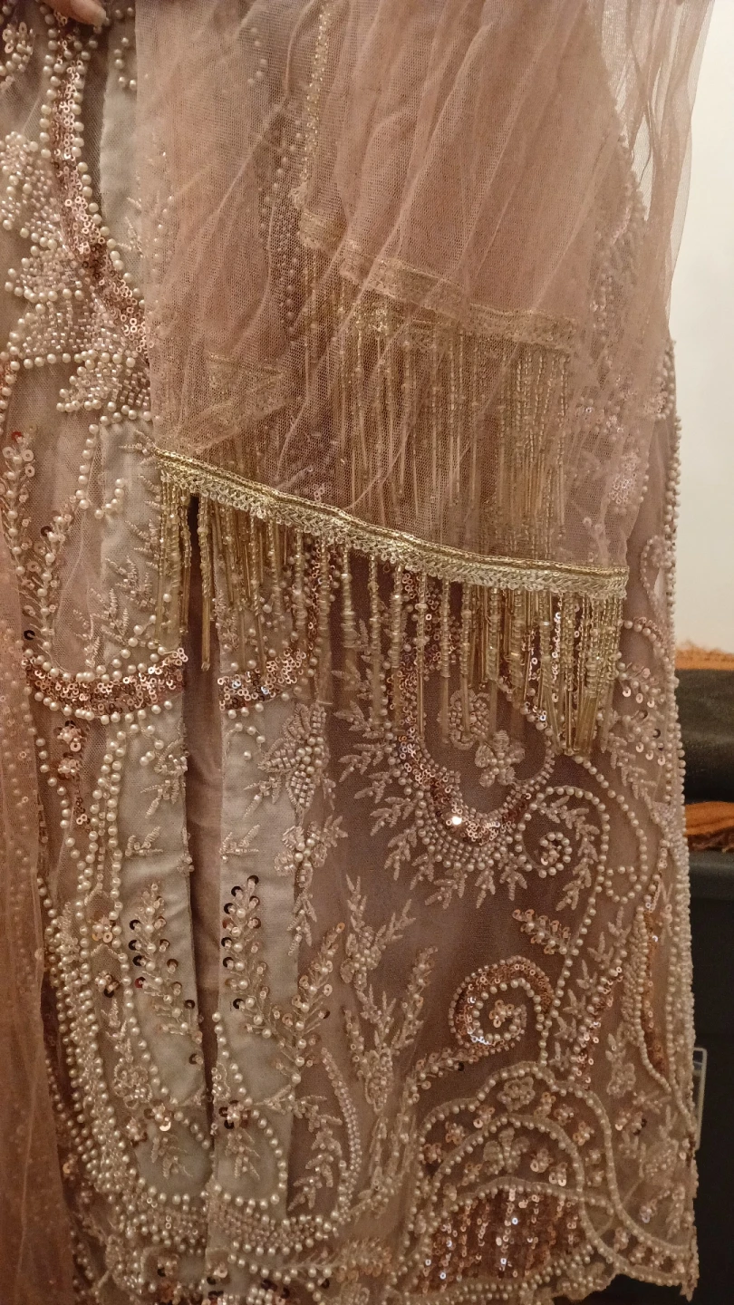 Women's Embellished Tunic with Tulle Dupatta - photo 4
