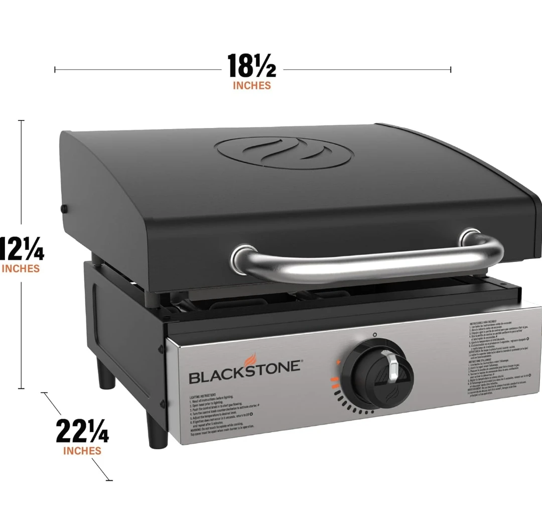 Blackstone 17" Griddle - Model 1814 - Stainless Steel - photo 3