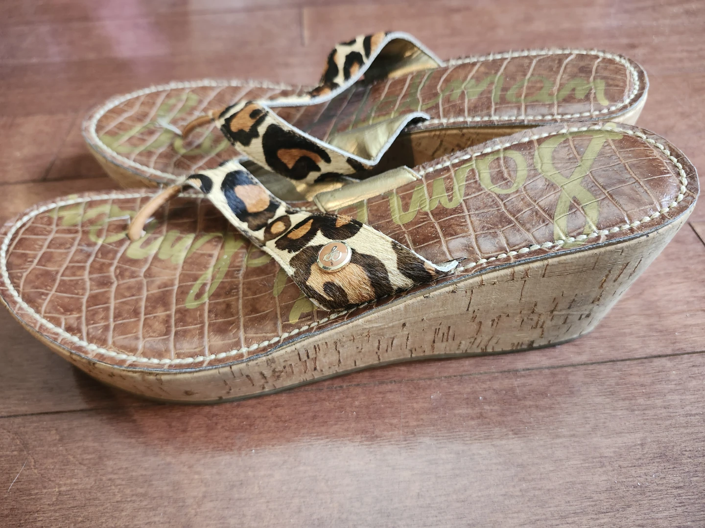 Sam Edelman Wedge Sandals Size 10 - photo 2