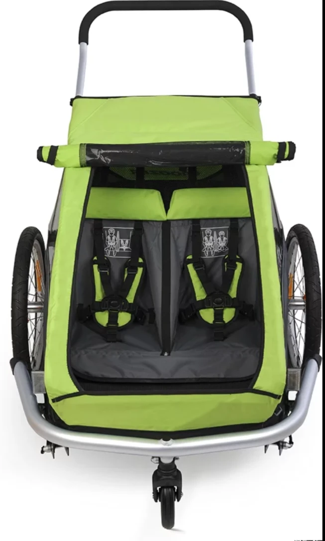 Croozer Kid Plus Double Child Bike Trailer - photo 2
