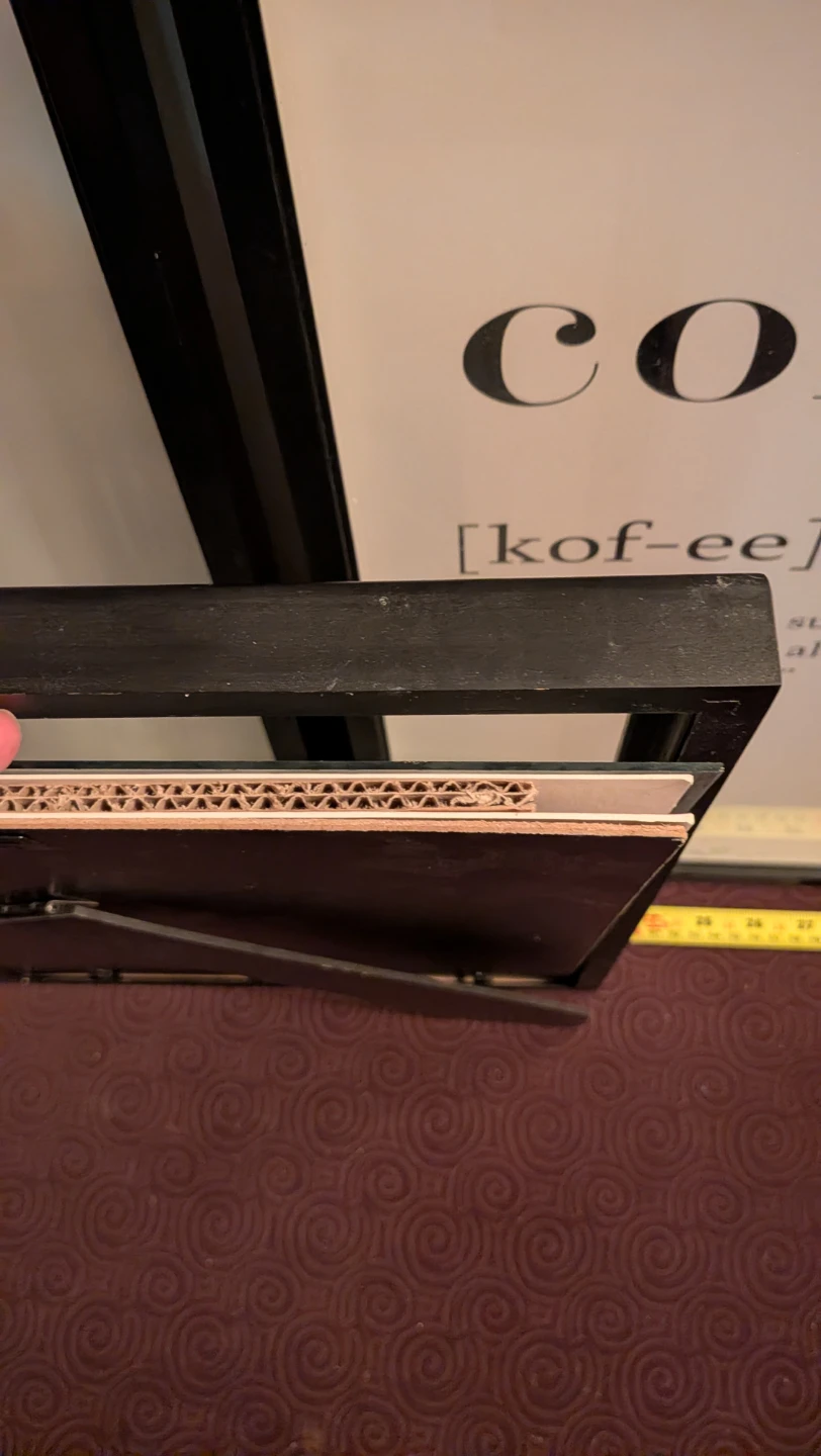 3 Black Picture Frames with Glass - photo 3