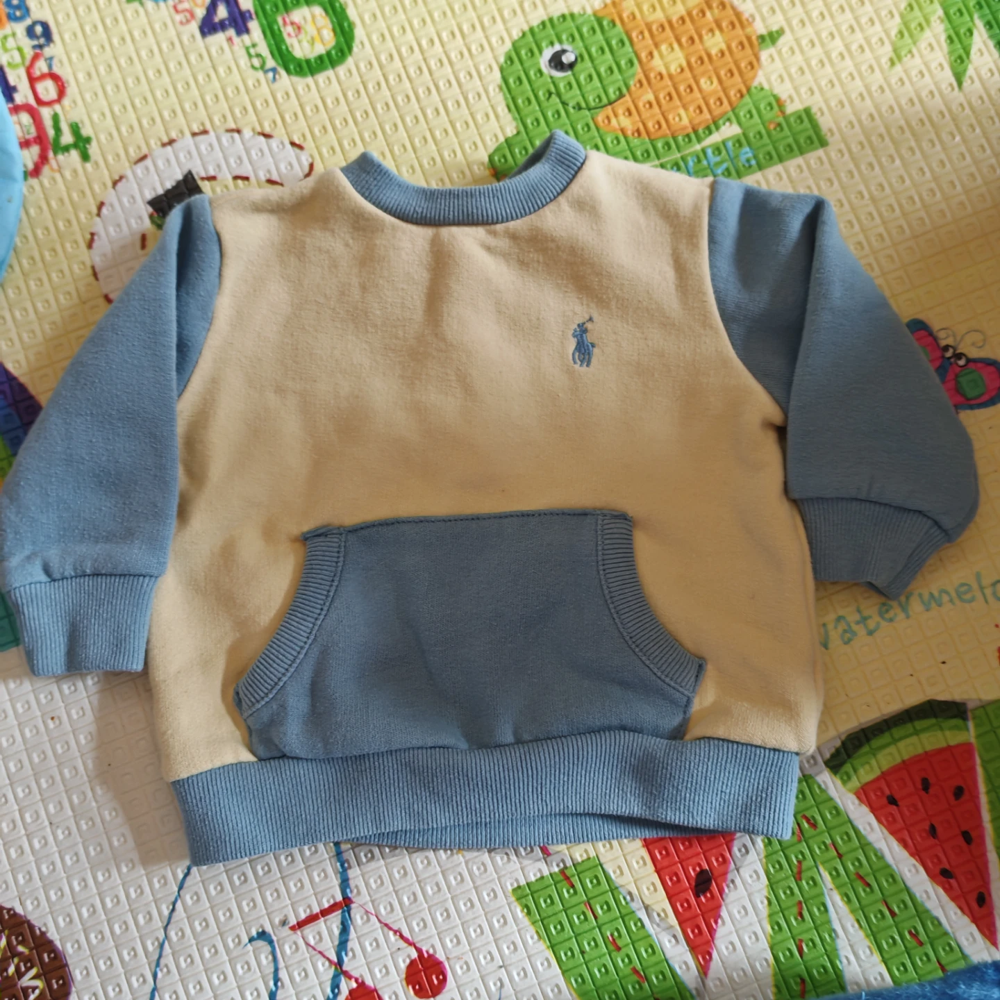 Ralph Lauren Polo Boys' Fleece Sweatshirt & Pants Set 6m - photo 3