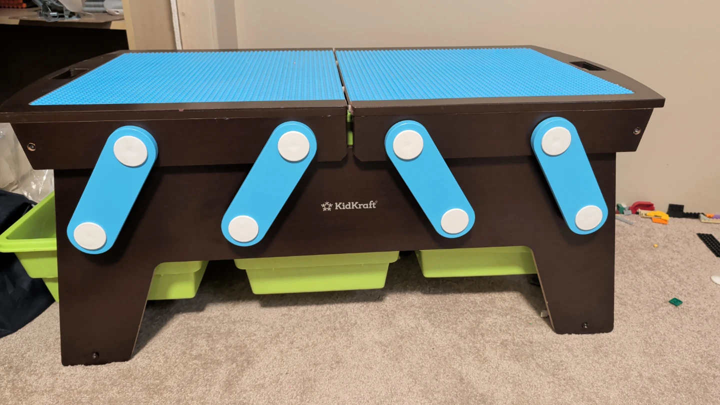 KidKraft Lego table with Storage Bins