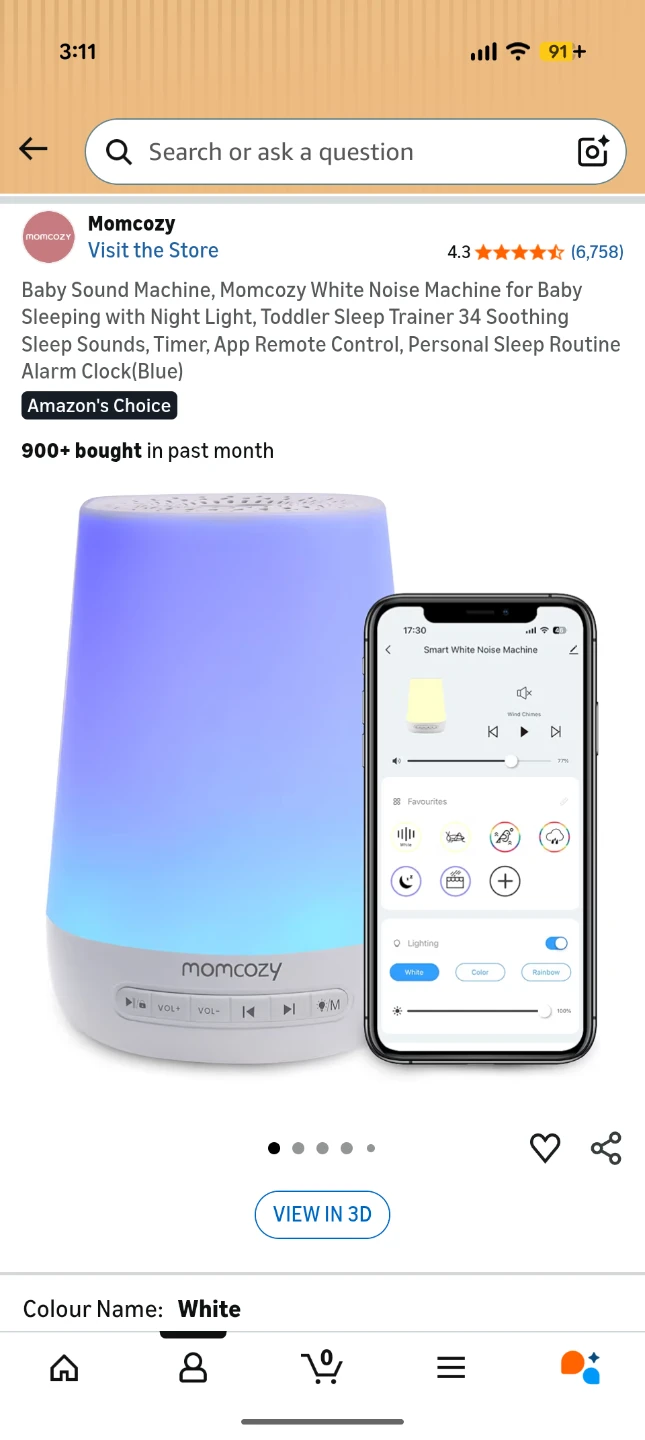 Momcozy White Noise Machine for Baby - photo 2
