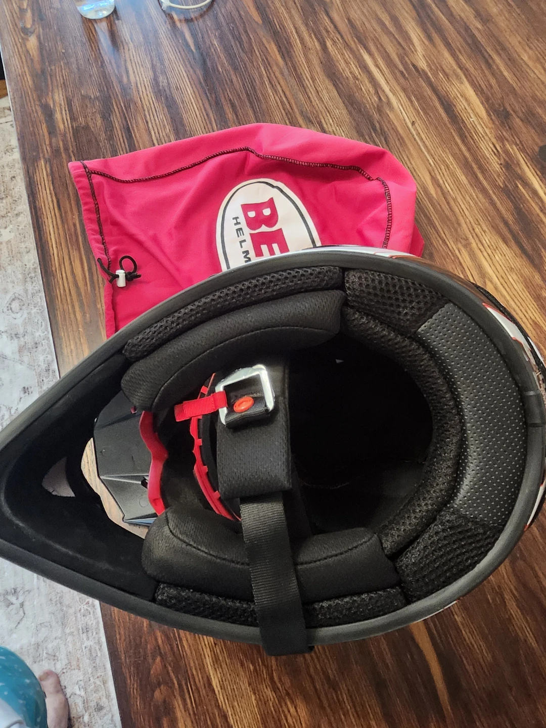 Bell "MD" Motocross Helmet with Goggles and Bag - photo 4