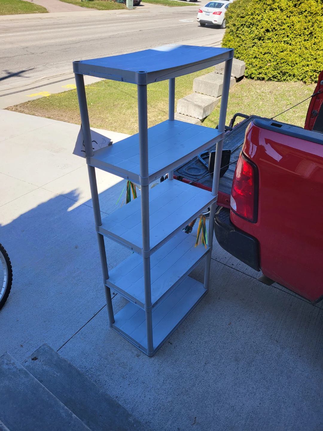 Plastic Shelving Unit