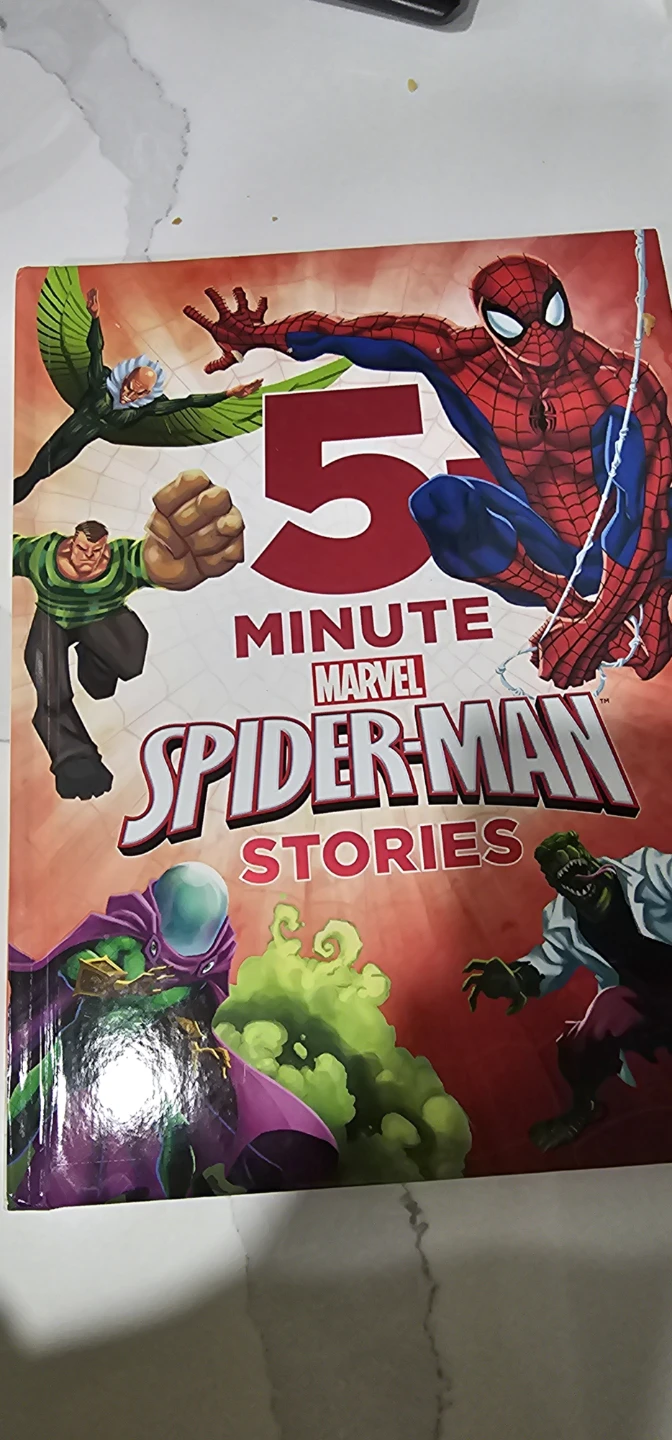 Marvel Spider-Man 5 Minute Stories Book