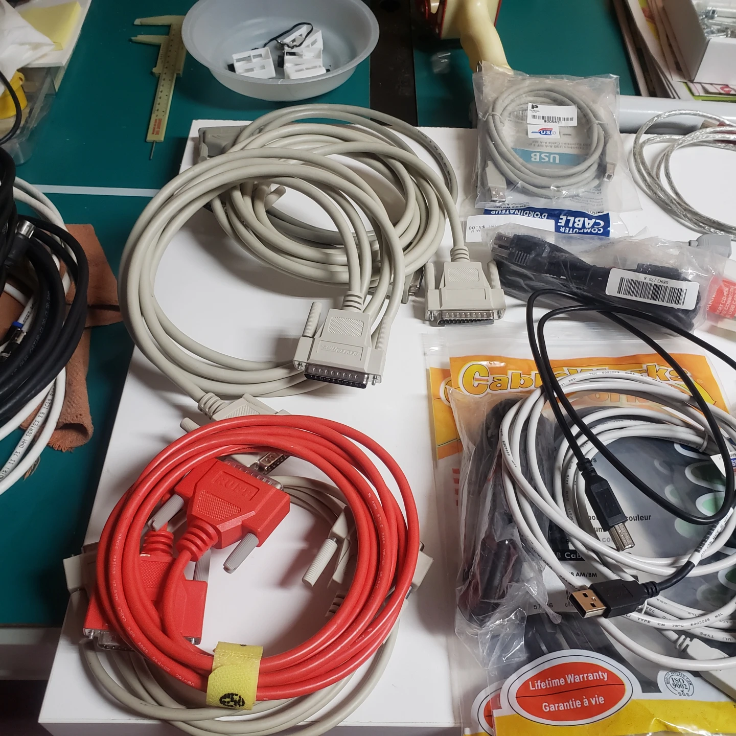 Assorted Computer Cables and others, enquire