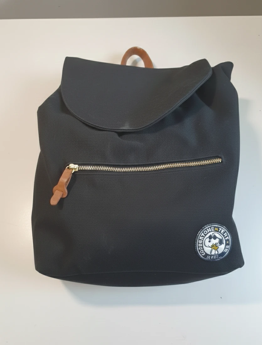Black Snoopy Backpack - photo 2
