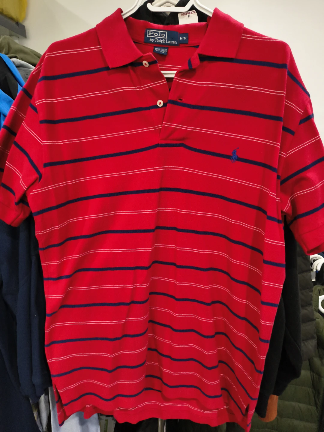NEW RALPH LAUREN SHORT SLEEVED POLO MENS MEDIUM