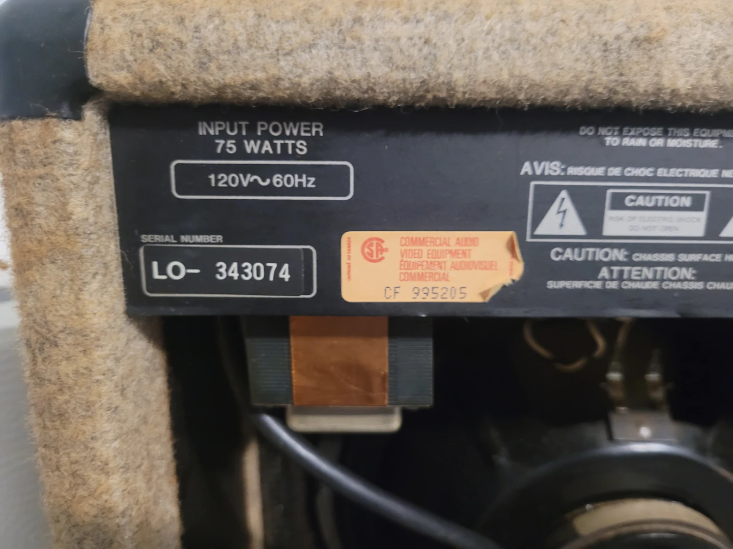 Fender J.A.M. Guitar Amplifier - photo 4