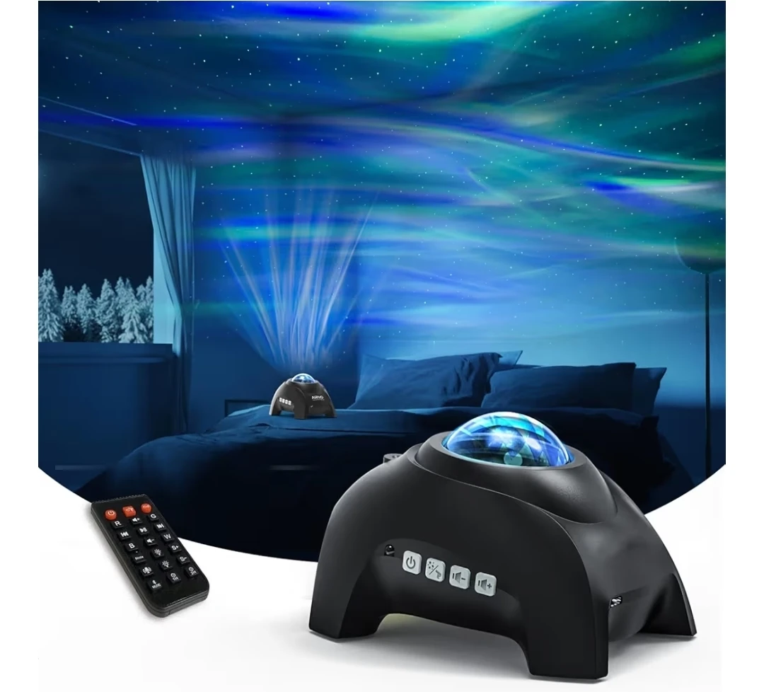 Aurora Star Projector with Bluetooth Speaker