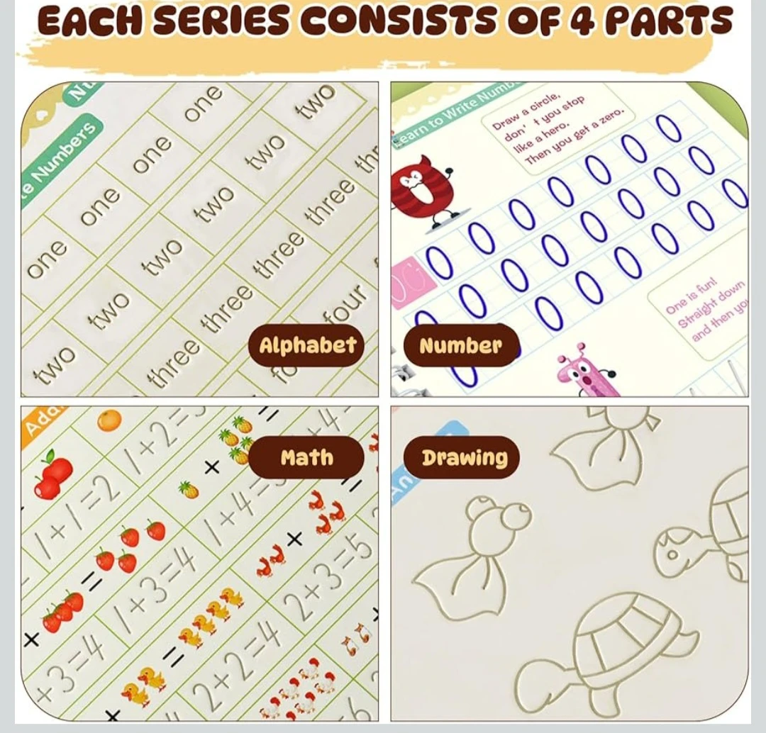 Magic Groove Practice Copybook Set for Preschools - photo 2