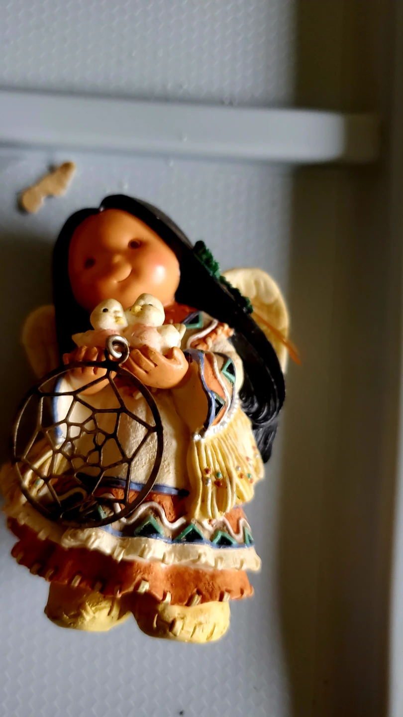 16 Friends of a Feather Native American Figurines + Xmas tree - photo 3