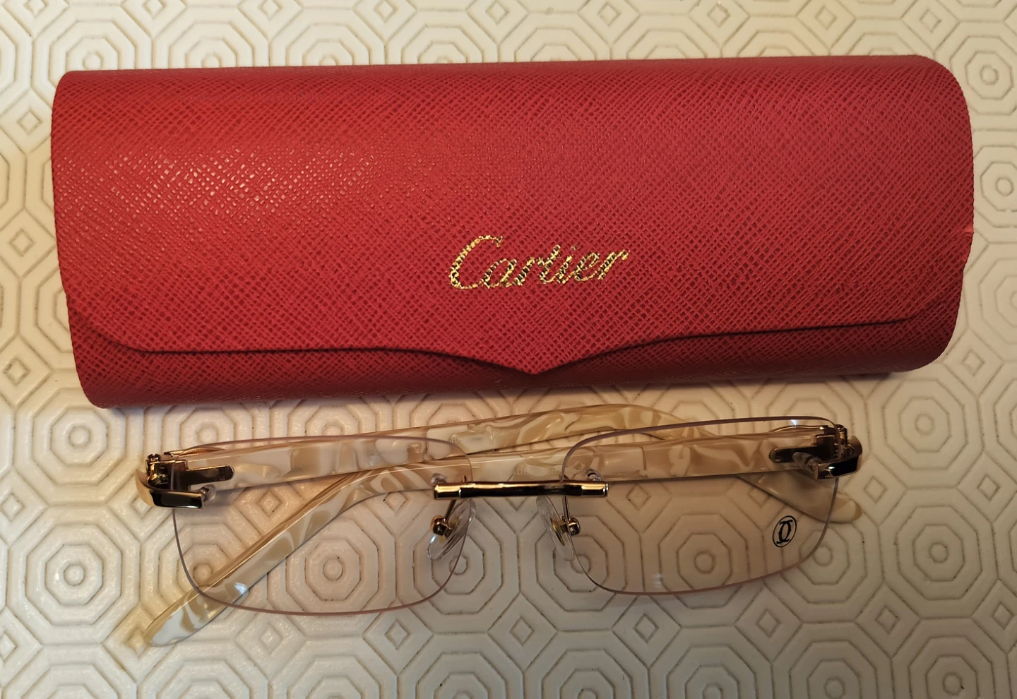 Cartier Rimless Sunglasses