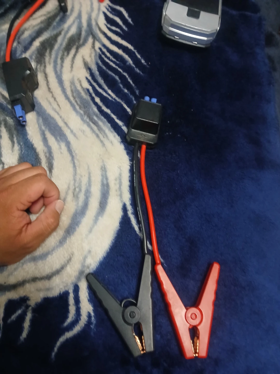 Jump Starter Cable Clamp Adapter