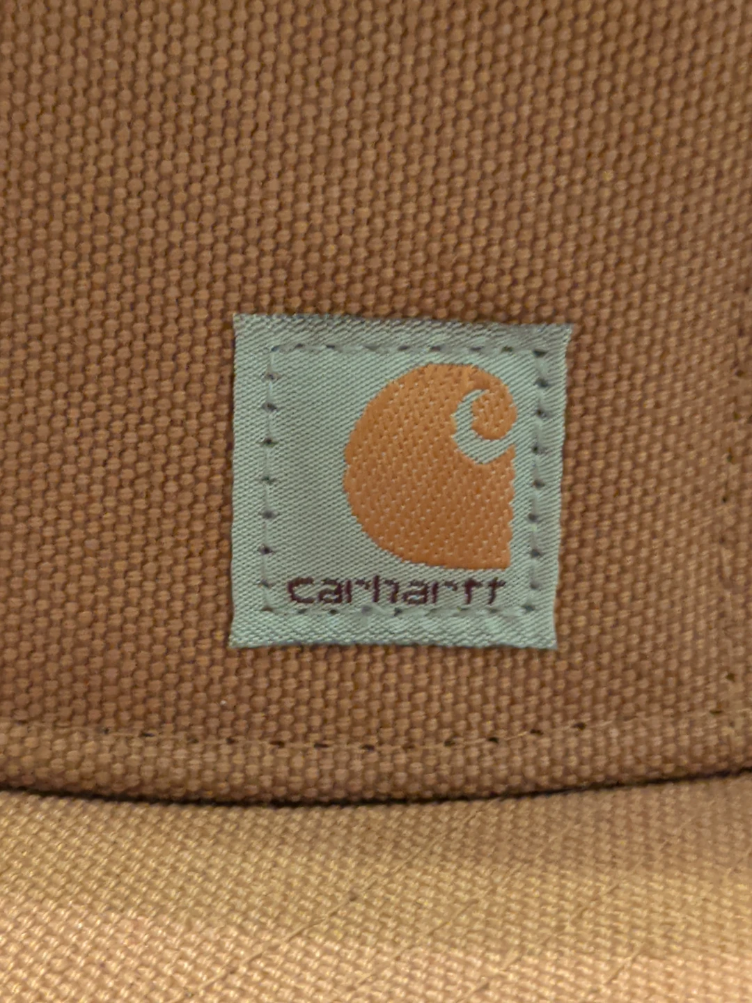 Carhartt Brown Canvas Baseball Cap