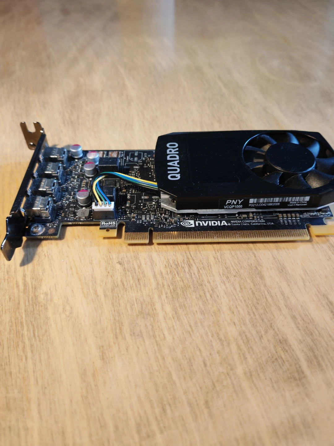 NVIDIA Quadro P1000 Graphics Card - photo 4