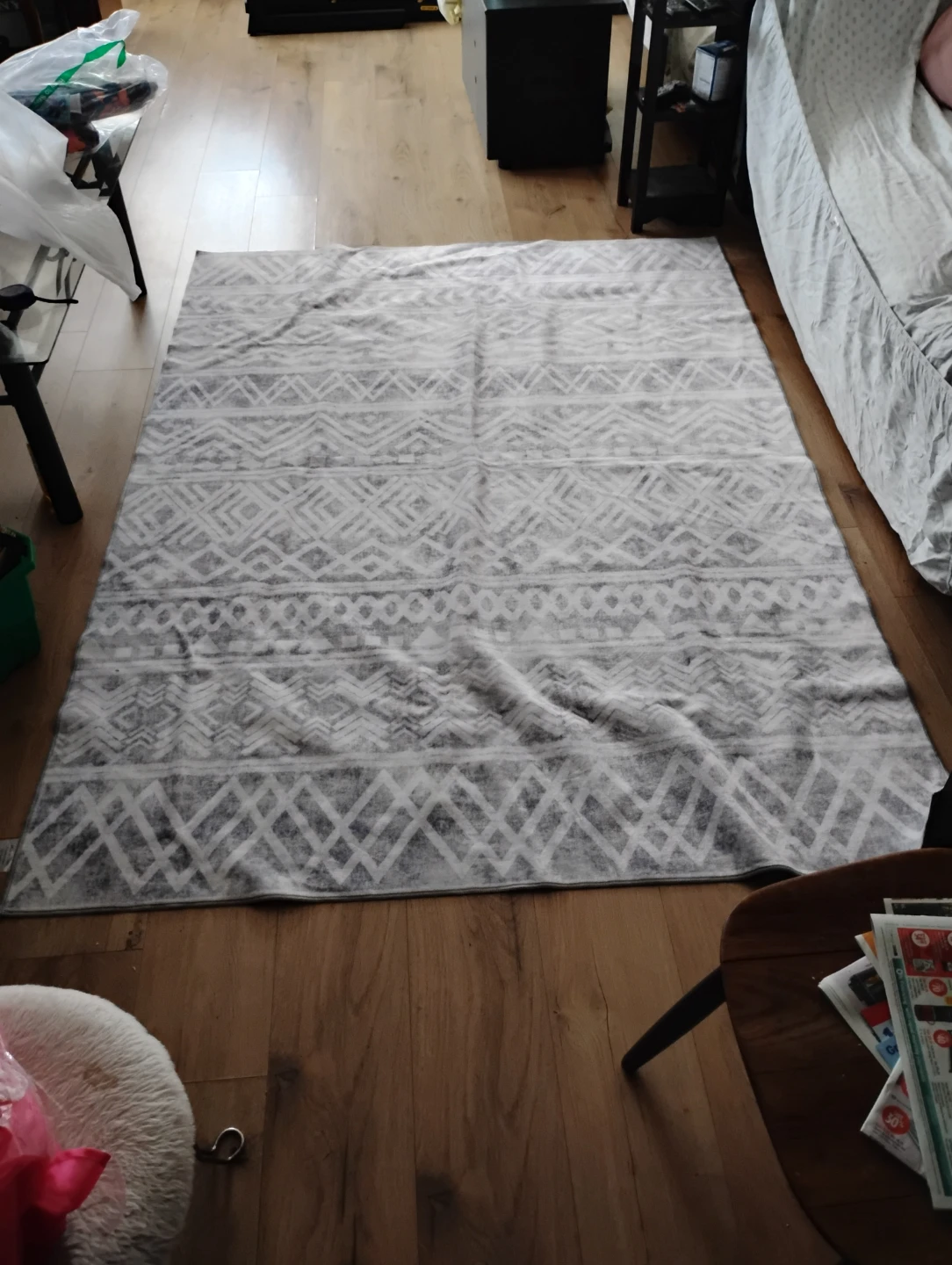 Geometric Pattern Area Rug