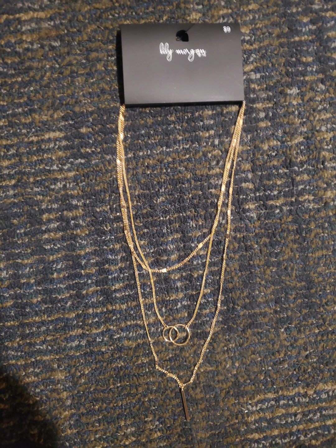 Lily Morgan Gold-Tone Layered Necklace Set with Earrings - photo 5
